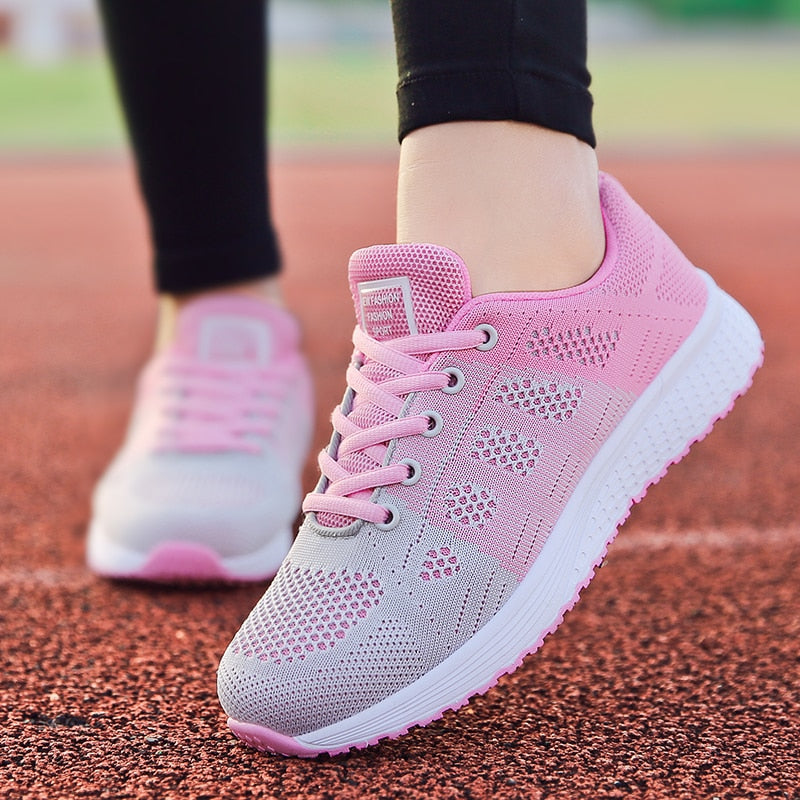 Baskets running respirantes pour Femme