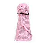 Visera de verano de paja plegable