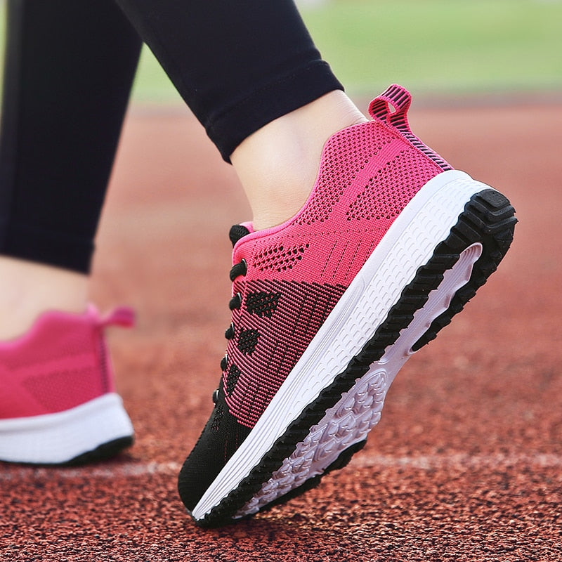 Baskets running respirantes pour Femme