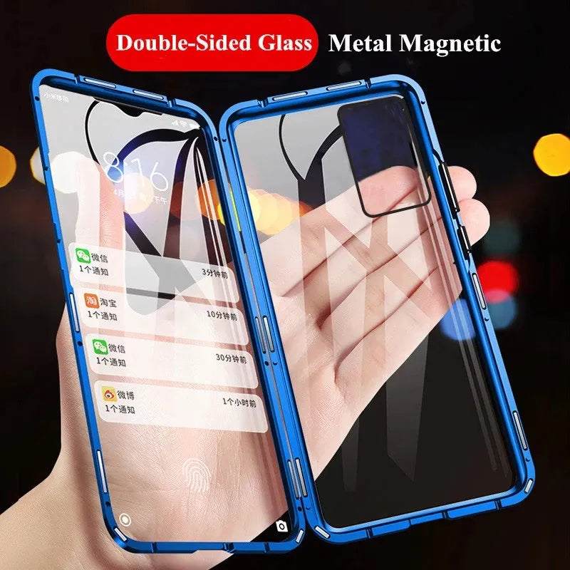 Coque Verre Trempé magnétique pour Samsung