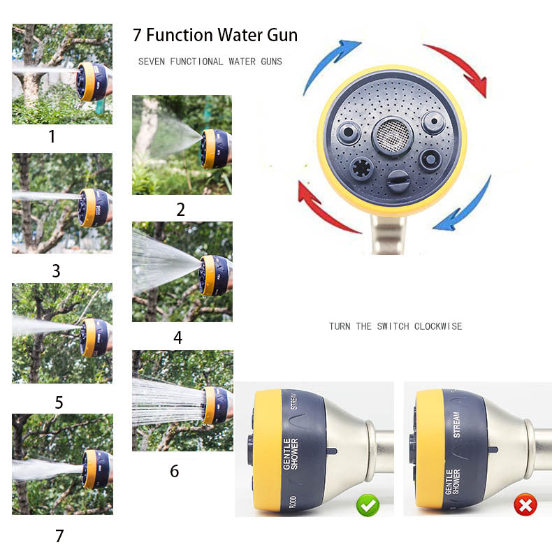 Pistolet Arrosoir Haute Pression Multi Mode