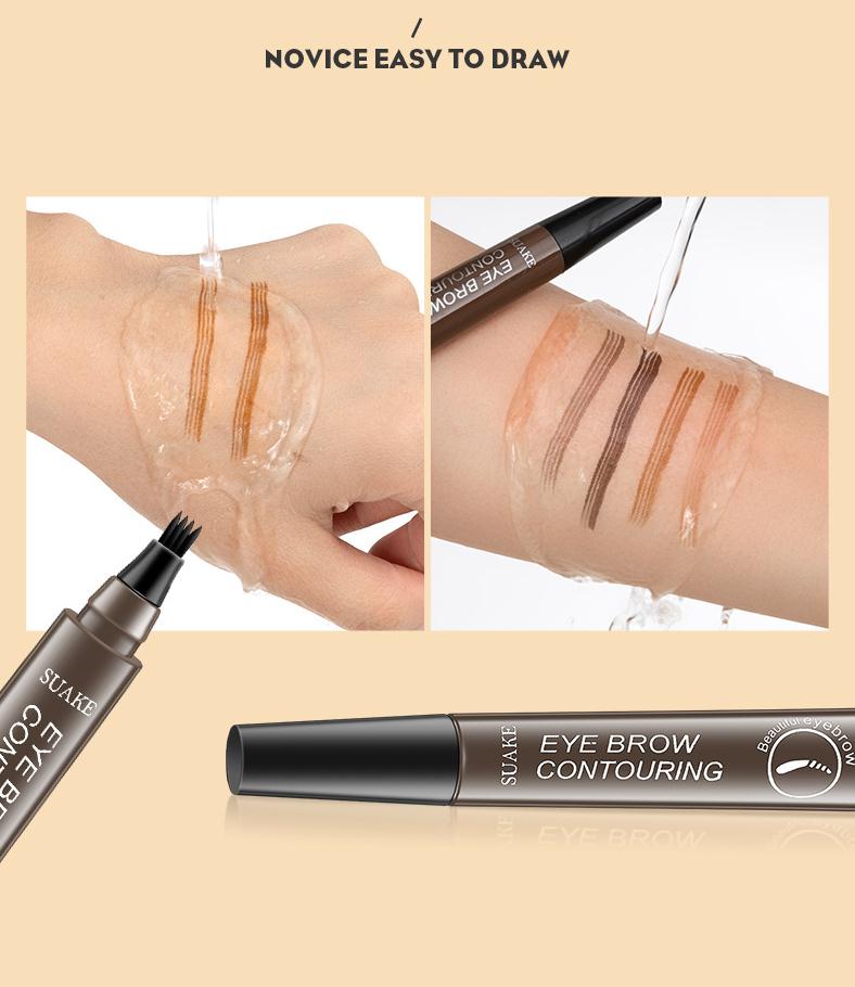 BROW PEN - Stylo feutre à sourcils 4 pointes précises