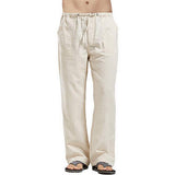 Pantalon en Lin Multipoche