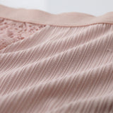 Lot de 3 Culottes féminines en coton à dentelle