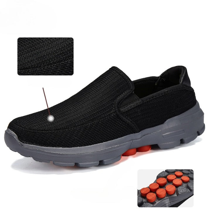 Mocassins plats antidérapants à enfiler pour hommes