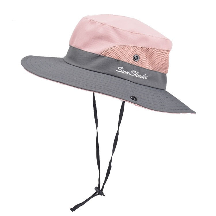 Chapeau anti-uv pliable