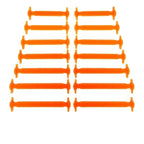 QUICK LAZY SHOELACE - 14x Lacets en silicone sans laçage