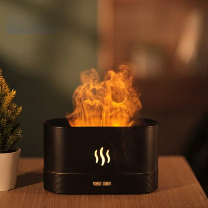 Humidificateur d'air effet flamme