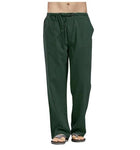 Pantalon en Lin Multipoche