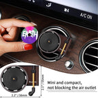 Parfum en forme de lecteur de disque pour voiture