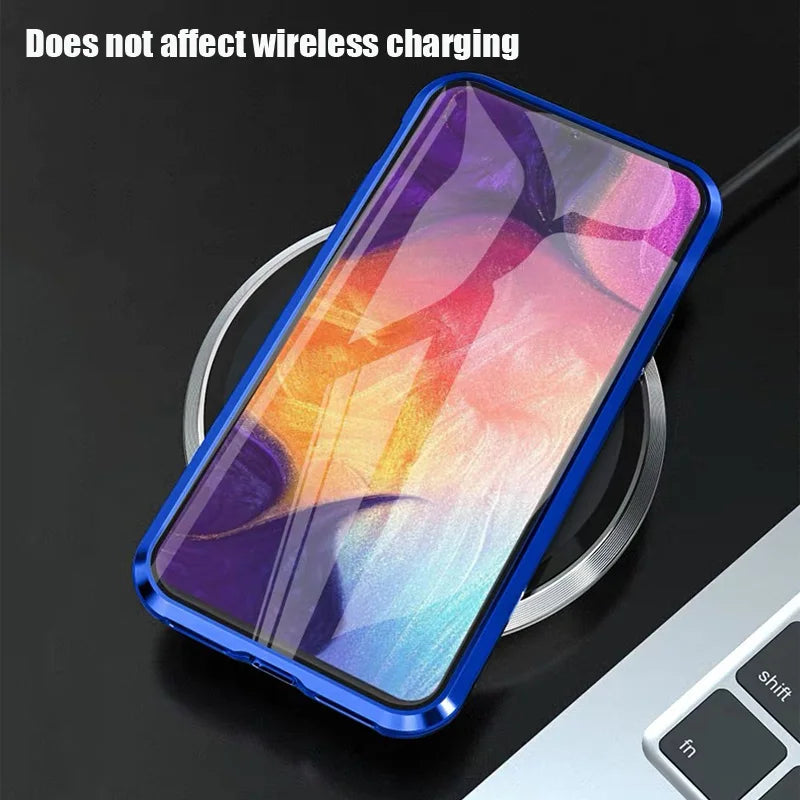 Coque Verre Trempé magnétique pour Samsung