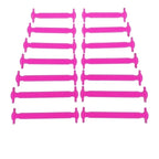 QUICK LAZY SHOELACE - 14x Lacets en silicone sans laçage