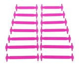 QUICK LAZY SHOELACE - 14x Lacets en silicone sans laçage