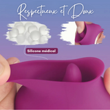 LICKY - Mini vibromasseur stimulateur cunnilingus 2 en 1