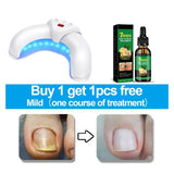 Appareil de traitement rapide au laser pour ongles - Huile réparatrice OFFERTE