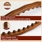 Bâton de Massage 8 Perles pour Drainage Lymphatique Corps