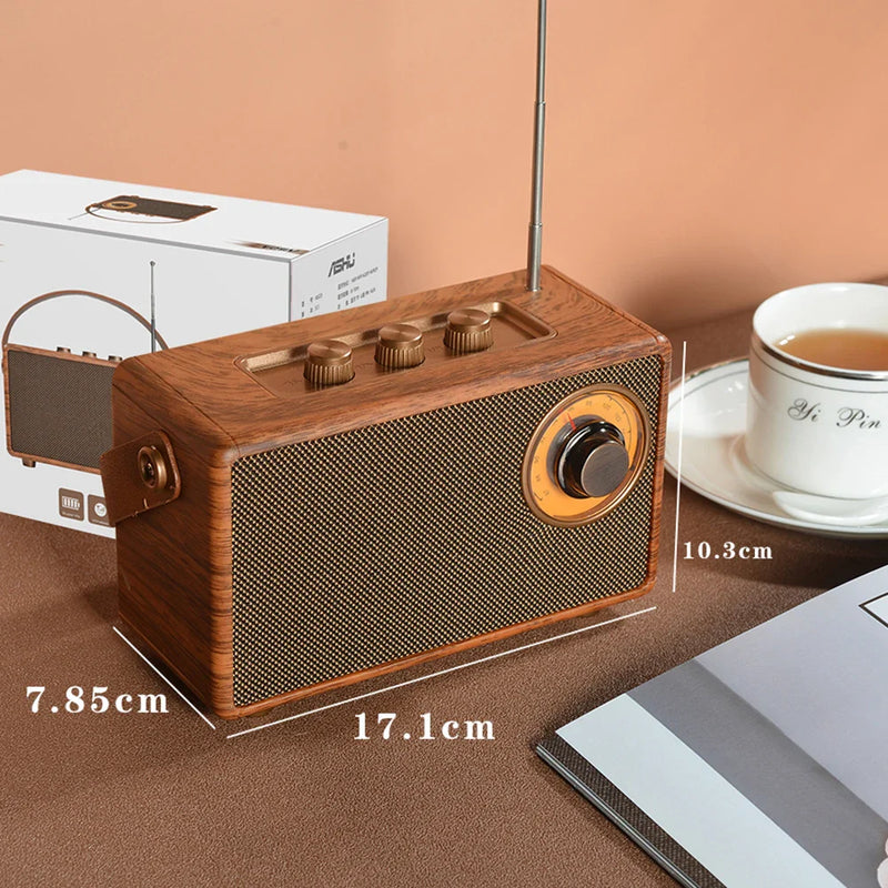 Enceinte Bluetooth Rétro - Radio d'époque Années 60