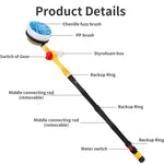 Brosse de nettoyage avec son réservoir pour voiture
