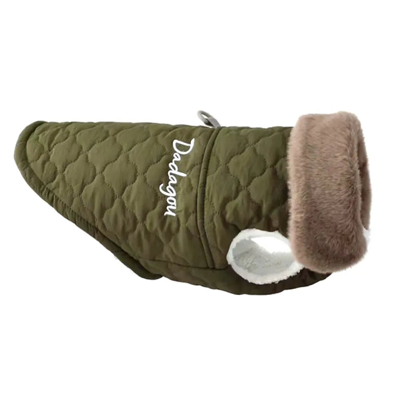 Veste pour chien imperméable intérieur polaire