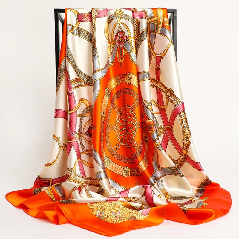 Carré de soie - Foulard pour Femme