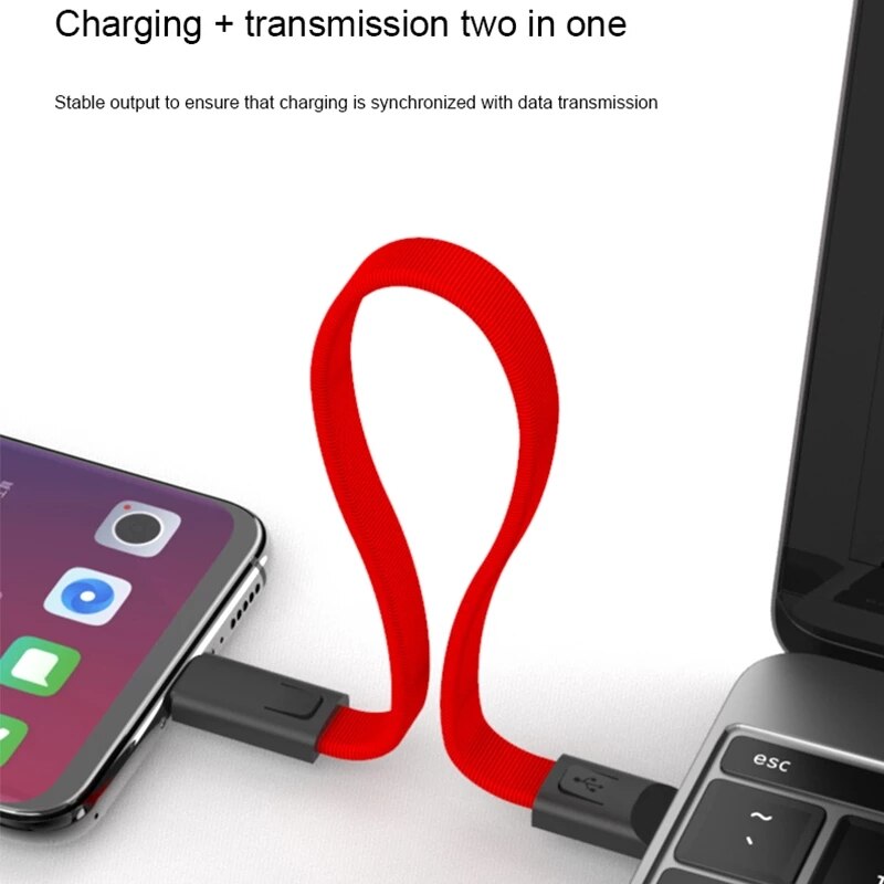 2x Câbles porte clé - USB to Type C