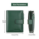 Portefeuille RFID en Cuir PU Grande Capacité