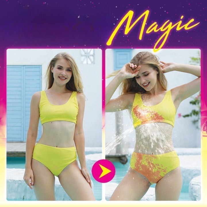 MAGIC BIKINI - Le maillot bain qui change de couleurs