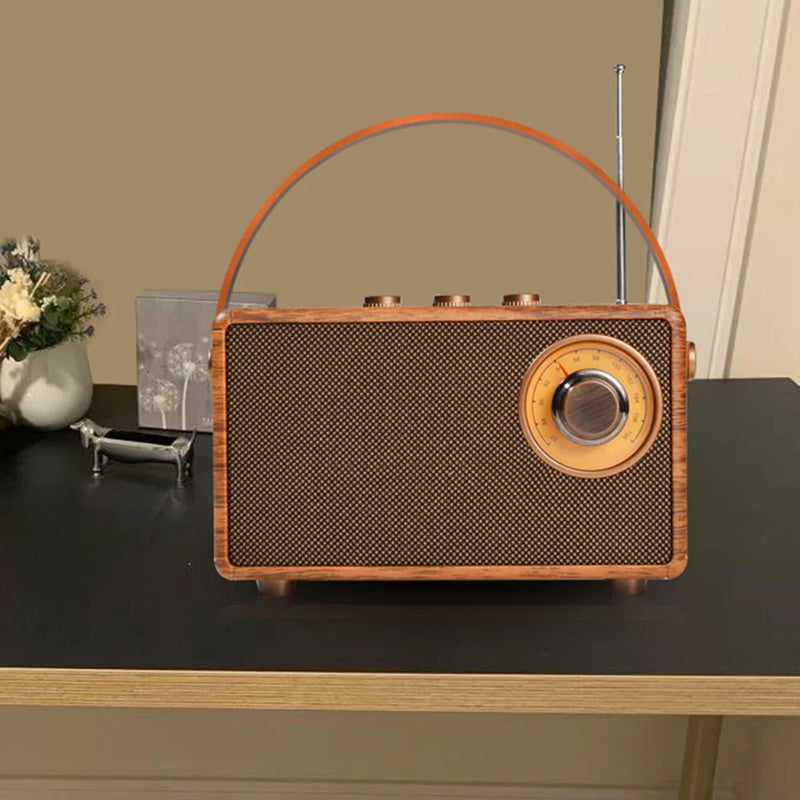 Enceinte Bluetooth Rétro - Radio d'époque Années 60