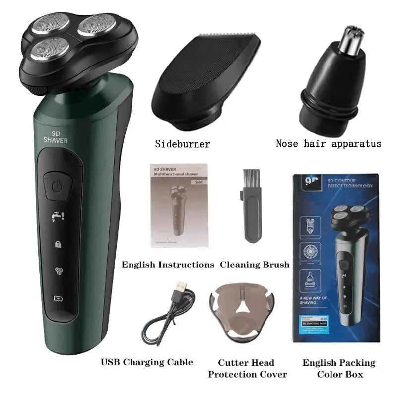 SHAVER 9D - Tondeuse 4 en 1 étanche