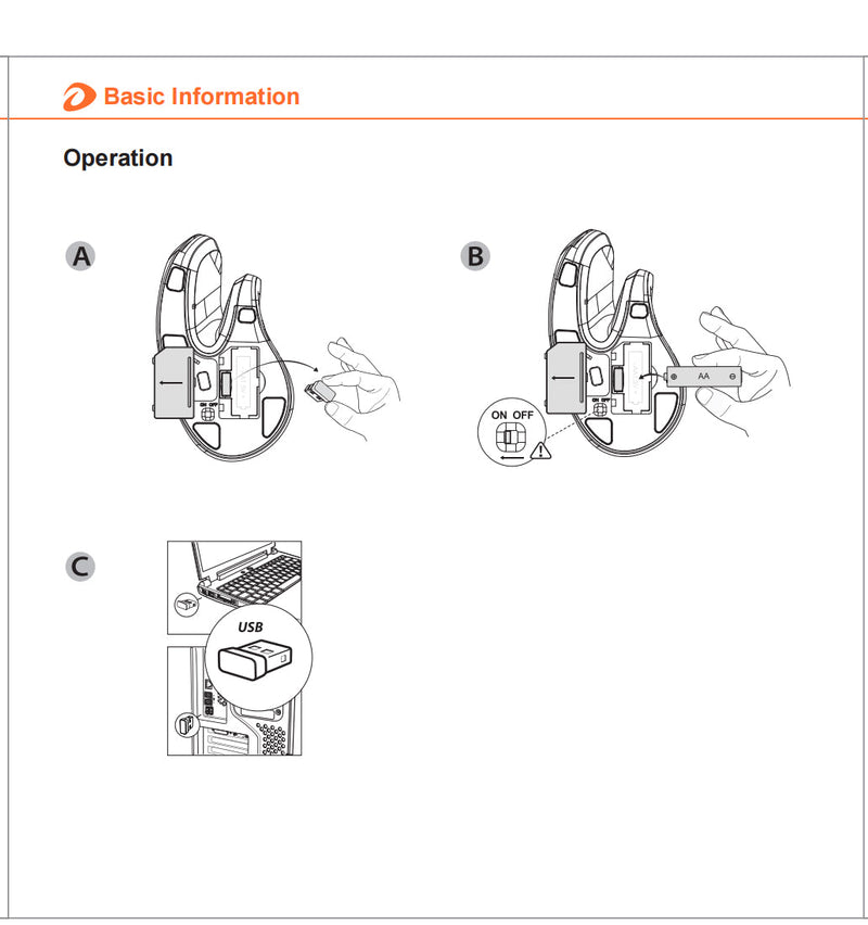 Souris ergonomique verticale