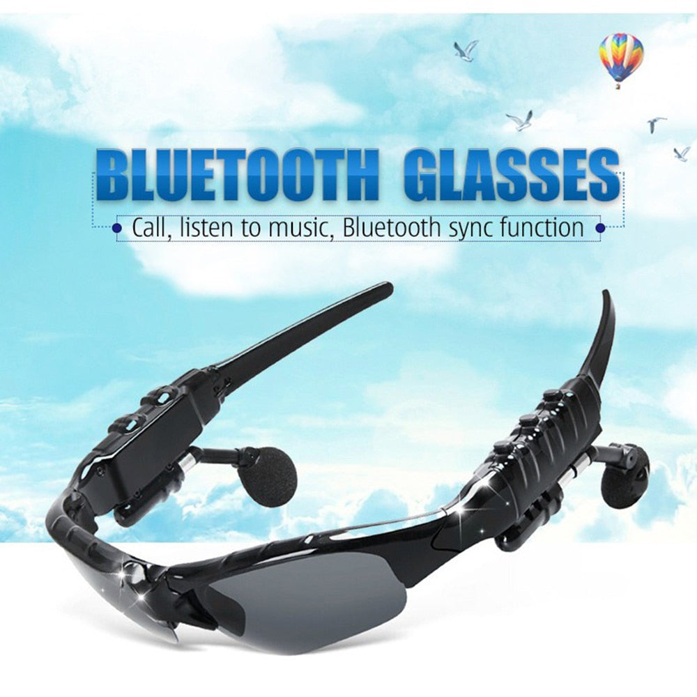 Lunettes de sport polarisée -  Oreillette Bluetooth 2.0