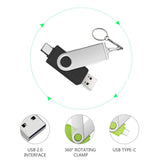 Clé USB 2 en 1 - 64GB (USB et USB Type C)