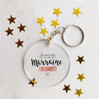 Gift idea - Personalized acrylic keychain for dad, mom, uncle, grandma...