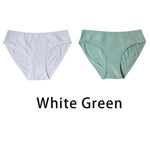 Lot de 2 Culottes taille haute côtelé en Coton