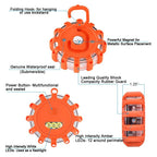 Lot de 2 Balises de Signalisation d'Urgence