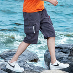 Short cargo confortable avec poches latérales