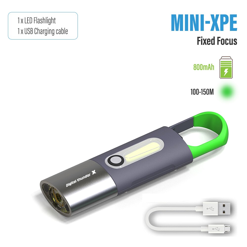 Lampe de poche LED Zoomable