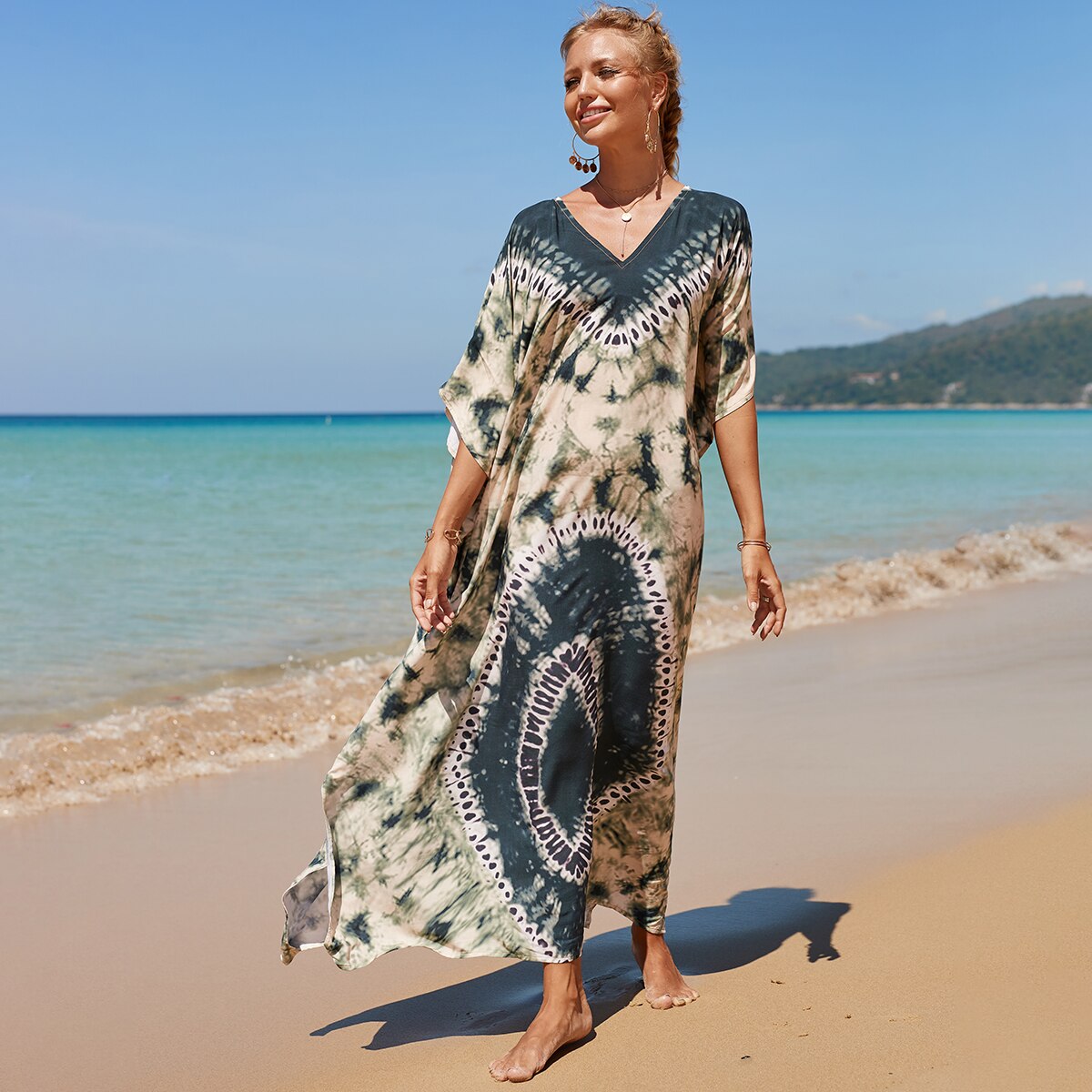 Robe maxi de plage légère