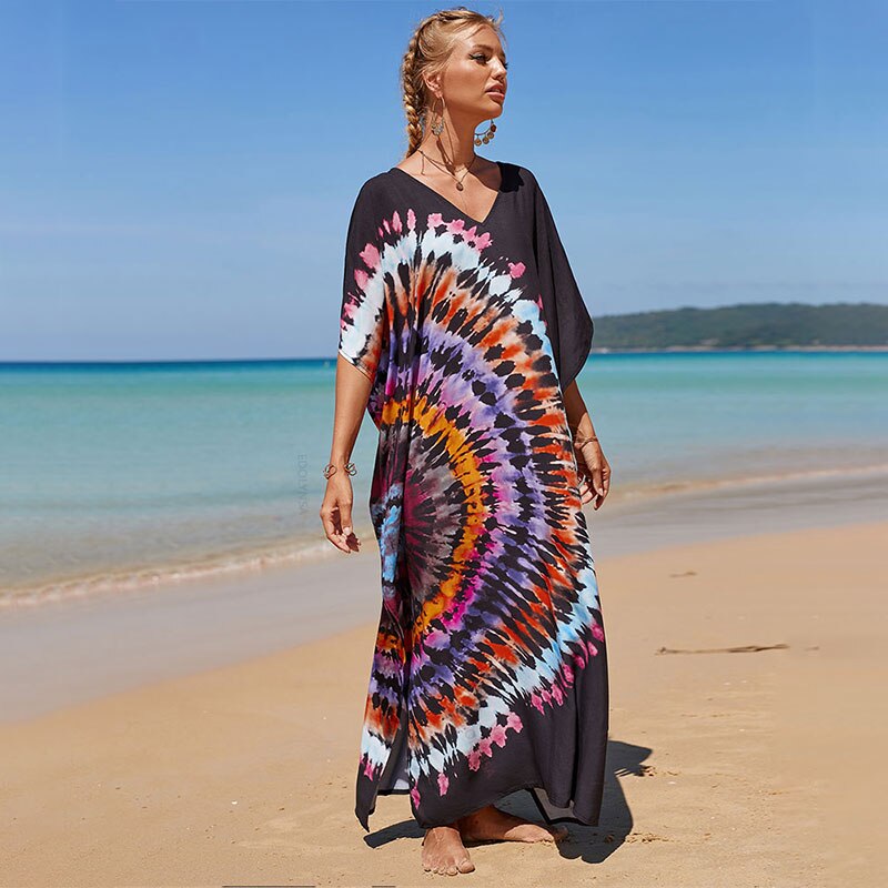 Robe maxi de plage légère