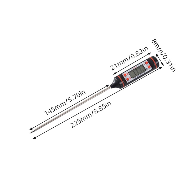 Thermomètre numérique BBQ et Cuisine