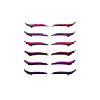 4 Pairs d'Eyeliner et Faux Cils Réutilisable Autocollants