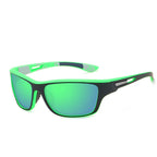 Sports sunglasses with anti-glare polarized lenses