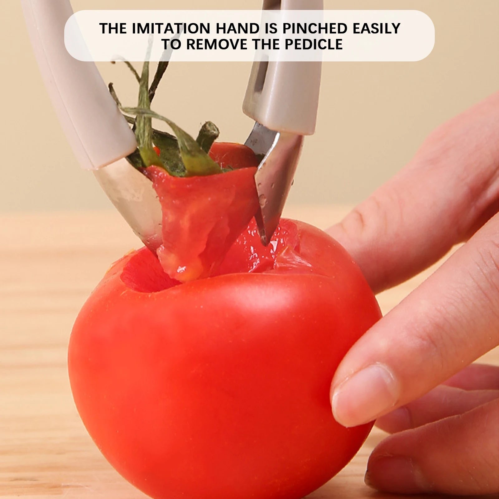 Pincer Pratique à Équeuter Fruits & Légumes