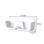 5x Supports autoadhésifs de rangement pour lunettes