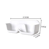 5x Supports autoadhésifs de rangement pour lunettes