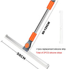 Magic Silicone Scraper Broom - Floors, Walls, and Windows