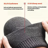 Lot de 2 Genouillères en Laine Chauffantes - Soulage les douleurs