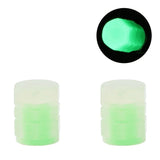 4x Bouchon de valve fluorescent pour pneus