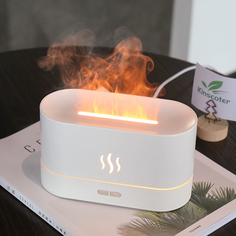 Humidificateur d'air effet flamme