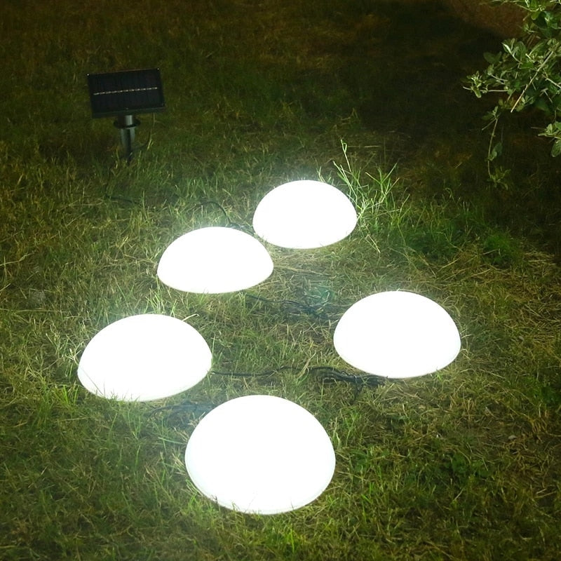 5x Spot lumineux solaire imperméable